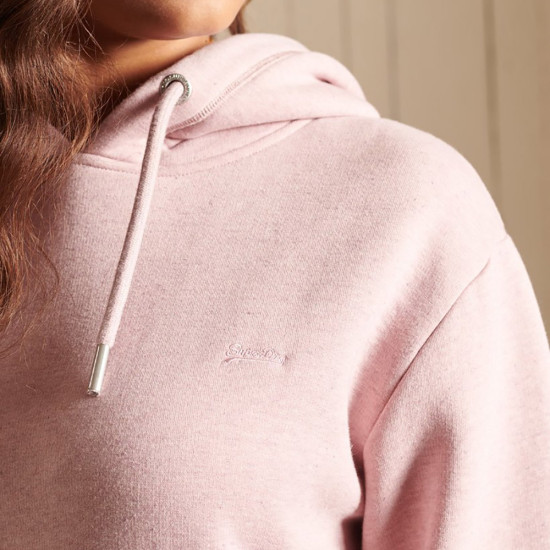 Superdry Γυναικείο φόρεμα Vintage Logo Embroidered Hoodie Dress